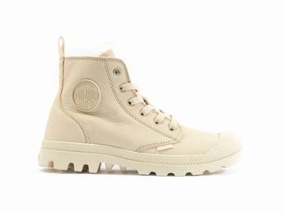 Botas De Invierno Palladium PAMPA HI ZIP WL Mujer Sahara | Costa Rica-72491